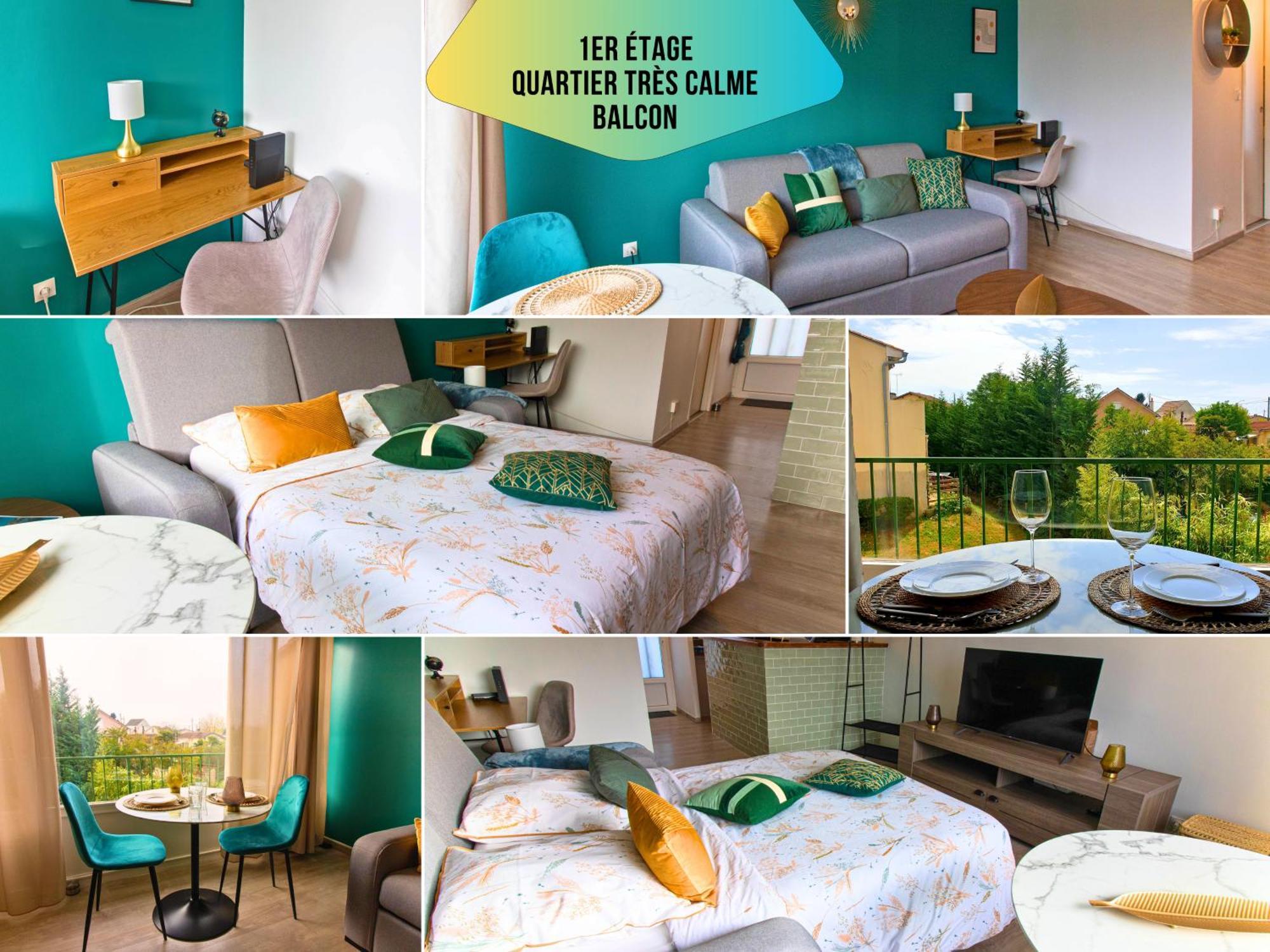 Le Pic'Vert - Free Parking - 400M Hospital - 15Min Train Station & Historic Center - Air Conditionner - Calm & Cosy Bergerac Dış mekan fotoğraf